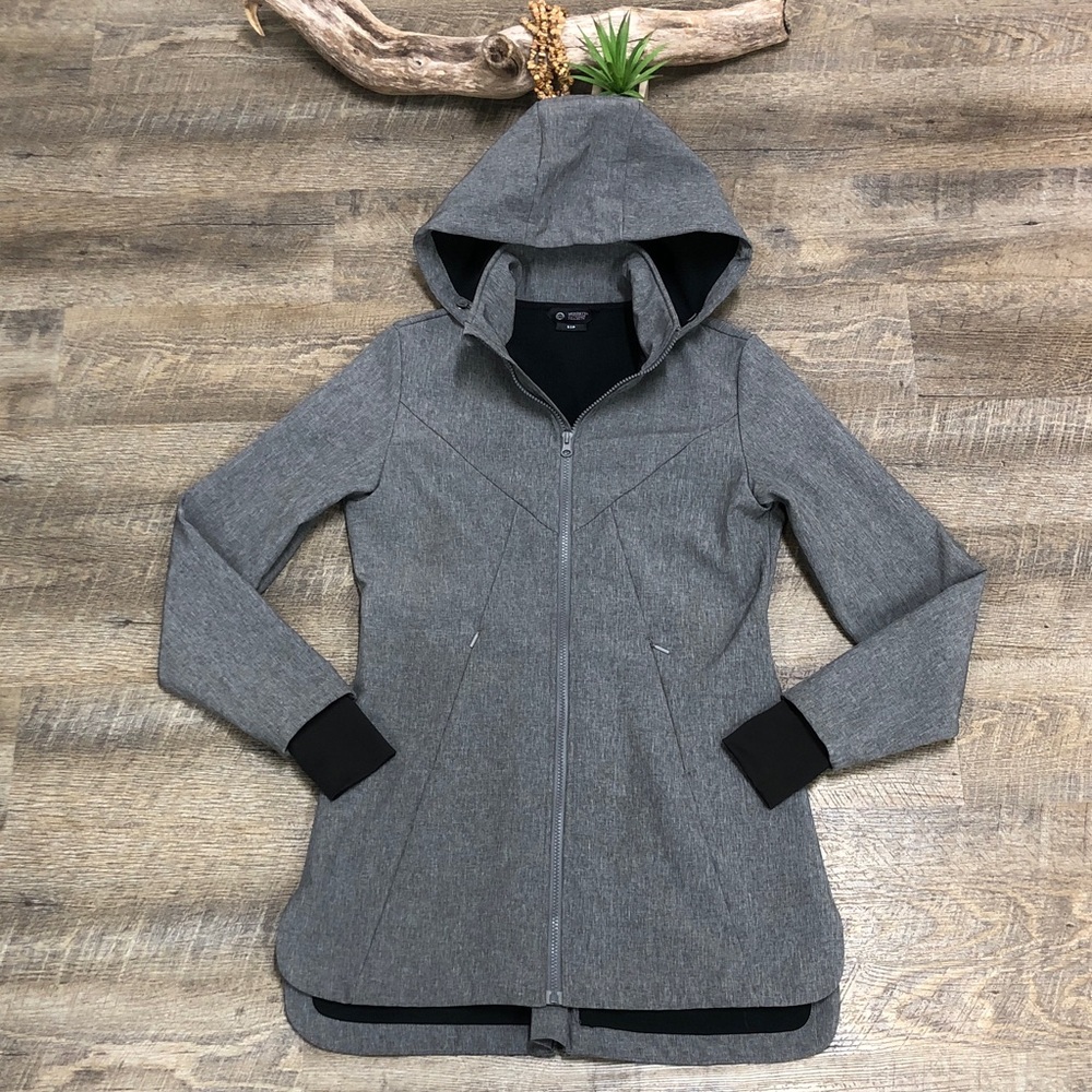 Mondetta Outdoor Project Gray Heathered Long Spring Jacket